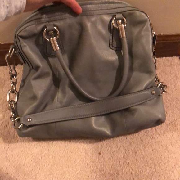 Authentic Grey Coach Bag - Picture 5 of 5